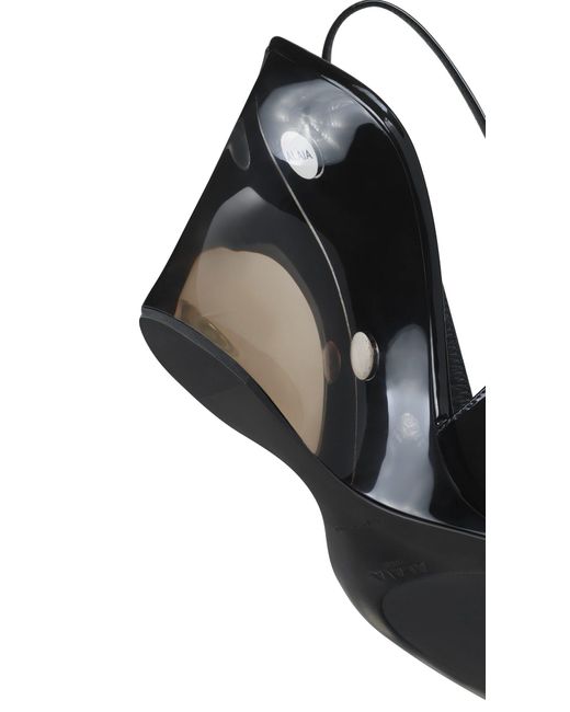 Alaïa Black Patent Leather High Heels