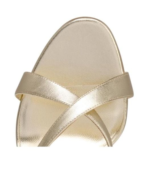 Christian Louboutin White Mulazee Crossover-Strap Heeled Sandals