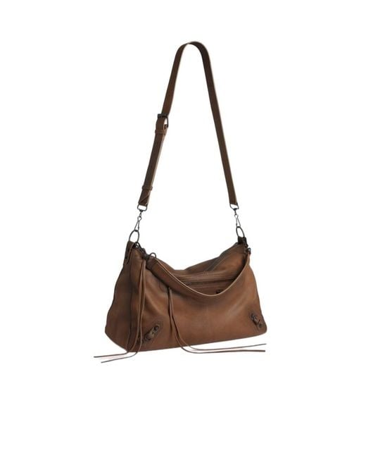 Balenciaga Brown Le City Moto Bag Medium for men