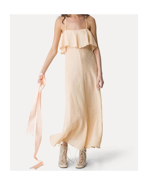 Forte_forte Pink Suspender Dress