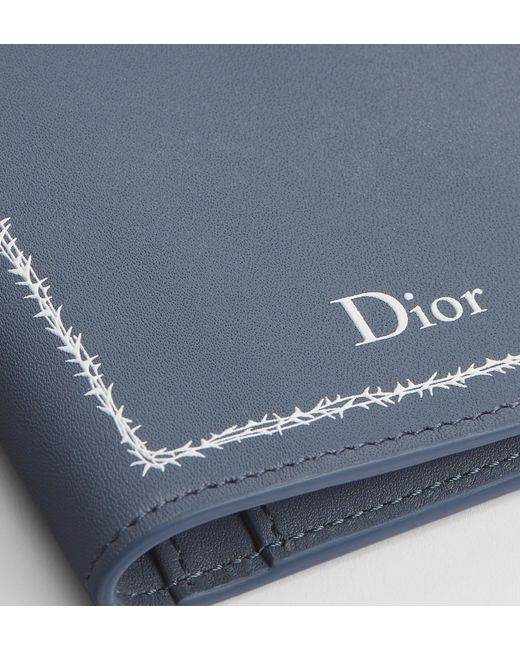 Dior Blue Passport Cover for men