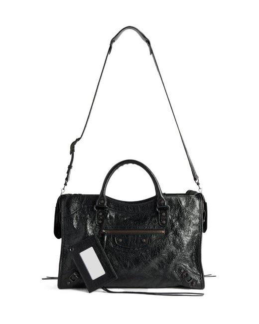 Balenciaga Black Le City M Shoulder Bag