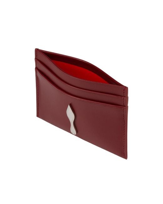 Christian Louboutin Red Slim Card Holder