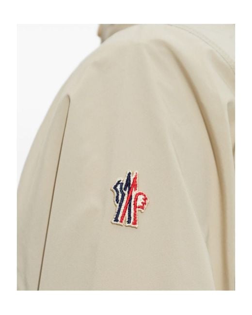 Moncler Natural Grenoble Soulare Hooded Jacket