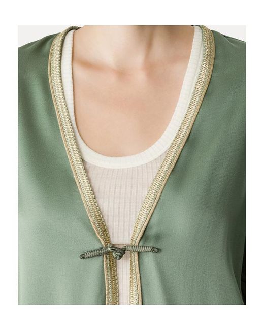 Forte_forte Green Pocket Trim Jacket