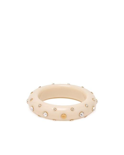 Chloé White Round Bracelet