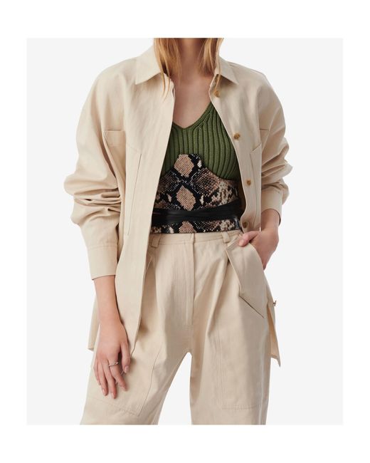 IRO White Long Shirt