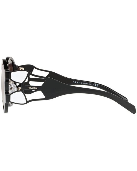 Prada Metallic Logo Sunglasses