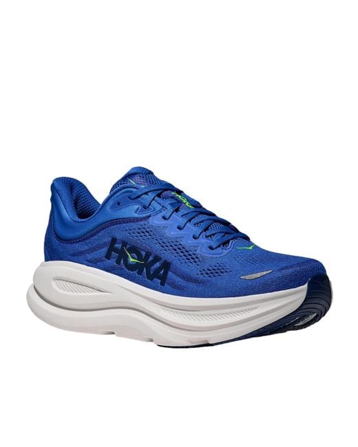 Hoka One One Blue Hoka Bondi 9 for men