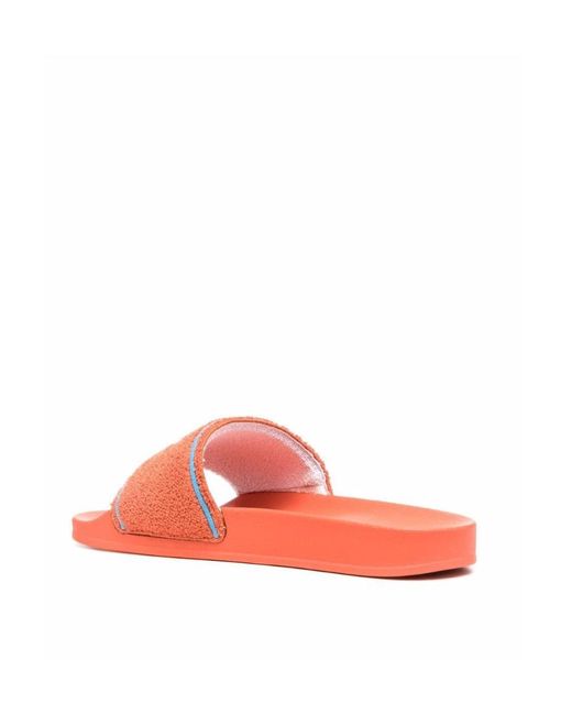 Off-White c/o Virgil Abloh Embroidered-Logo Slides for men