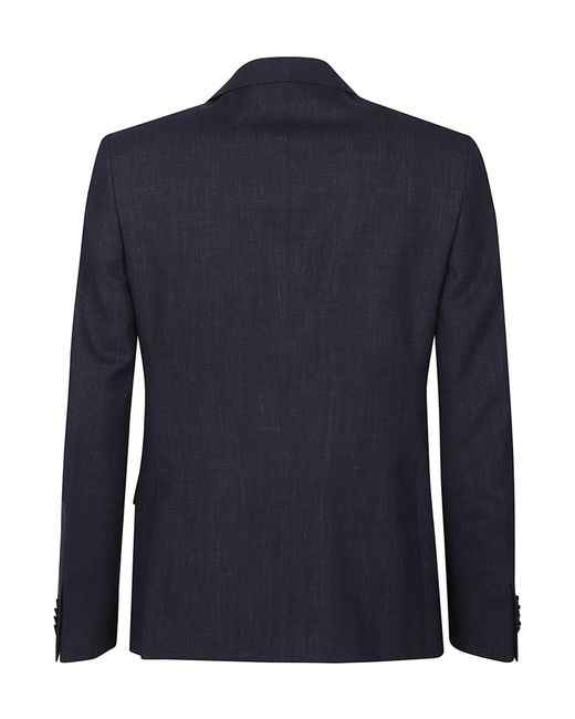 Zegna Blue Single Breasted Two-Piece Tailored Suit for men