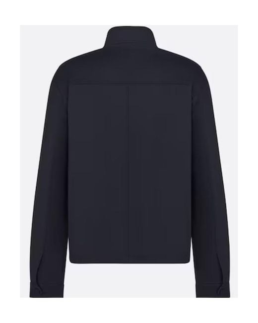 Dior Blue Harrington-Shape Blouson for men