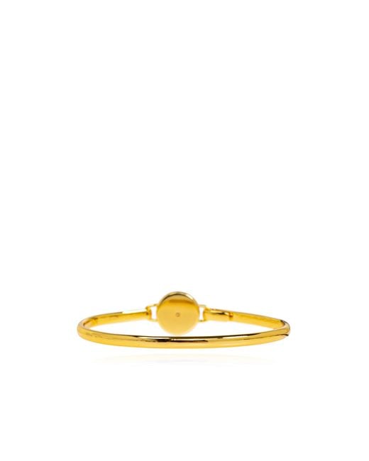 Marc Jacobs Metallic The Button Hinge Bracelet