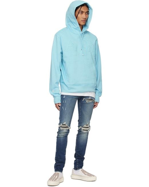 Amiri Blue Five-Pocket Jeans for men