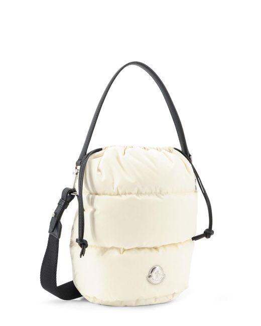 Moncler Natural Logo Bucket Bag