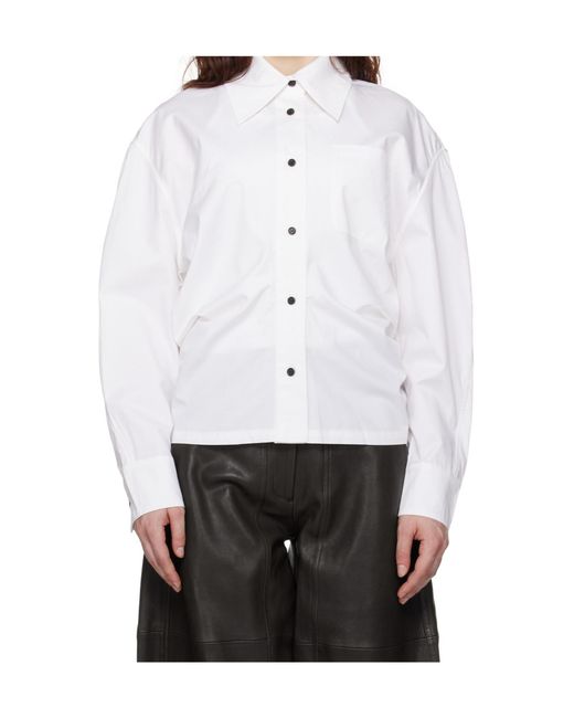 Co. White Button Shirt