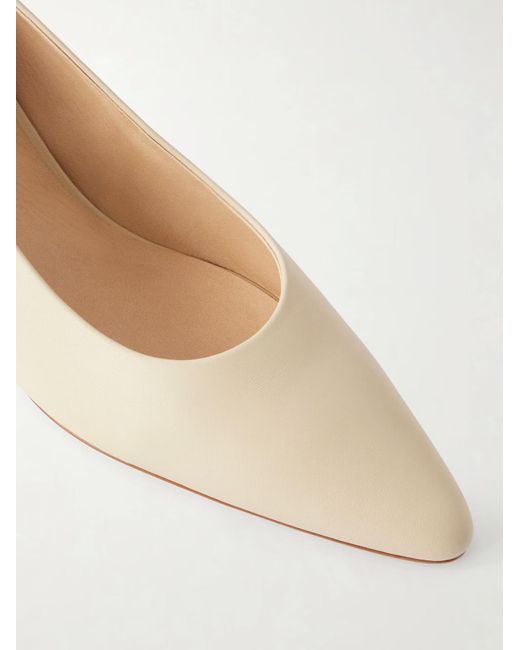 Gabriela Hearst Natural Pointed-Toe High Heels