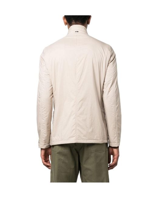 Herno Natural Stand-Up Padded Jacket for men