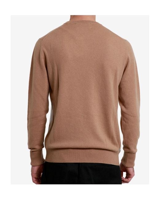 Ballantyne White Long-Sleeved Sweater for men