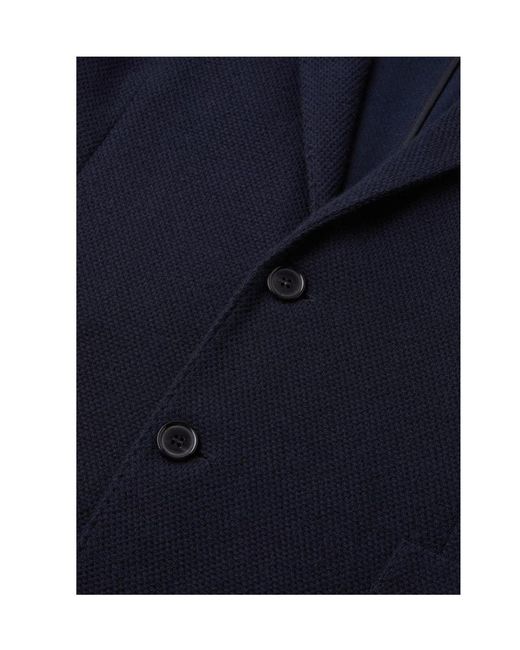 Loro Piana Blue Single-Breasted Jacket for men