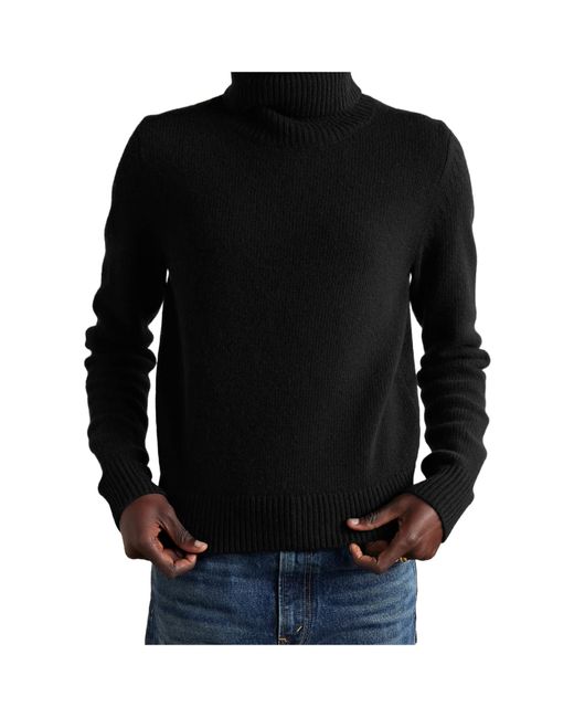 Nili Lotan Black Turtleneck Sweater