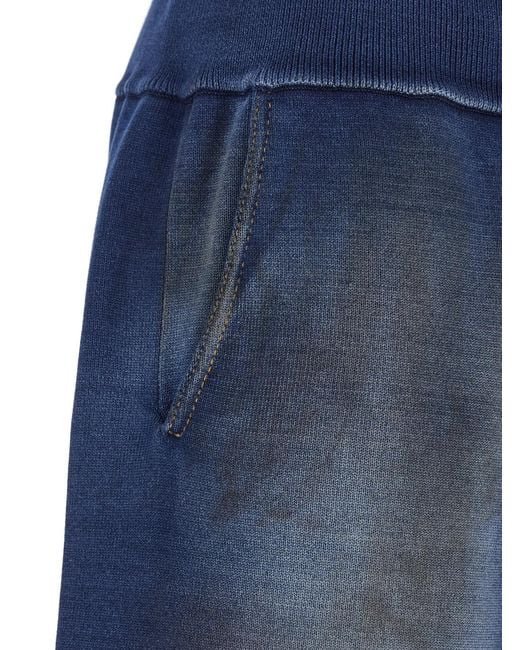 DSquared² Blue Elasticated Waistband Shorts for men
