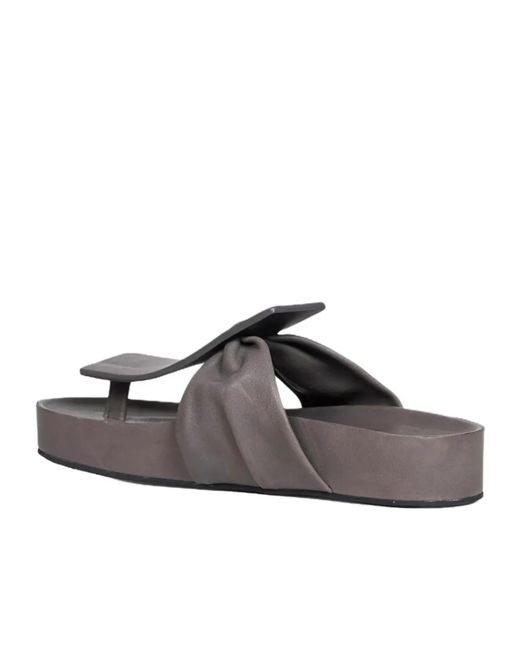 Uma Wang Brown Flip-Flops
