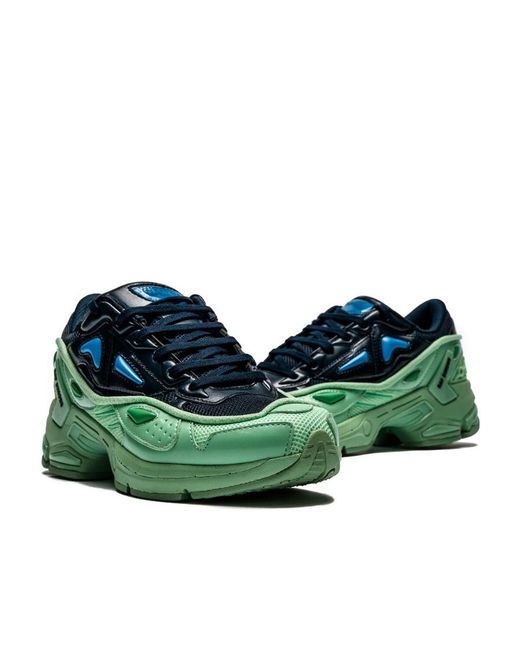 Raf Simons Green Pharaxus Lace-Up Chunky Sneakers for men