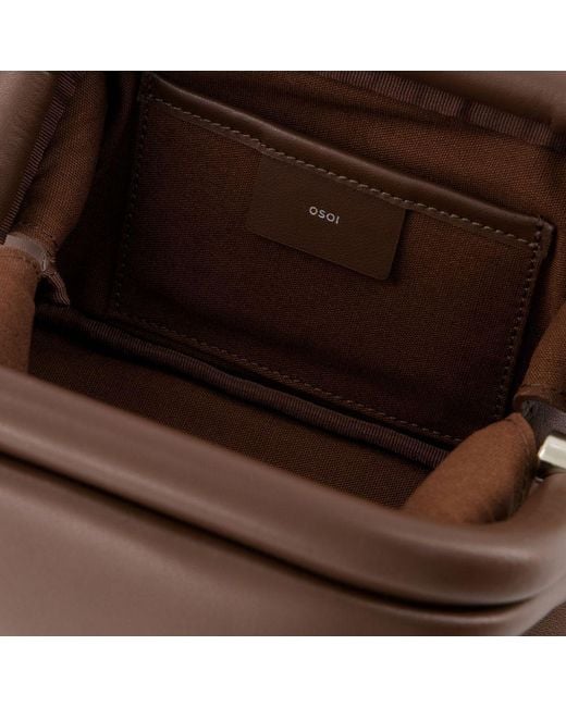 OSOI Brown Pecan Brot Crossbody Bag