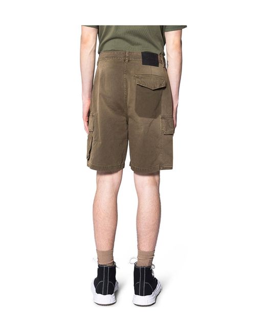 Loewe Green Cargo Bermuda Shorts for men