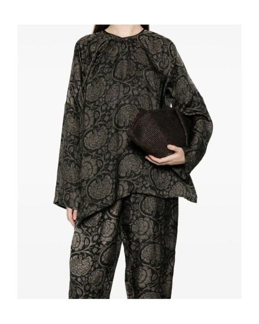 Uma Wang Gray Printed Tops