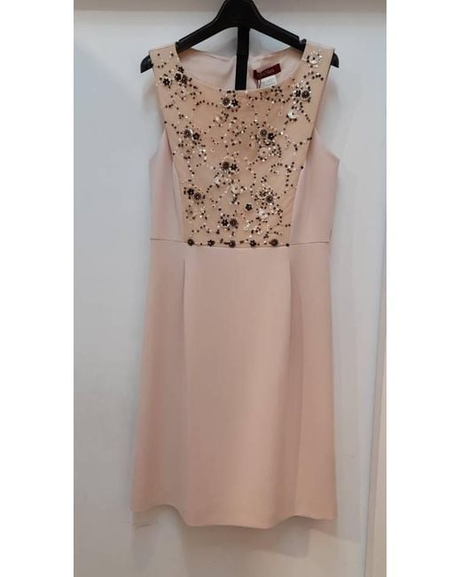 Max Mara Multicolor Off-Shoulder Dress