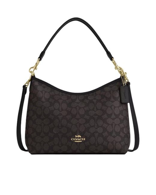 COACH Black Laurel 31 Shoulder Bag