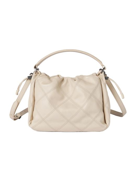 Brunello Cucinelli Natural Monili-Detail Tote Bag
