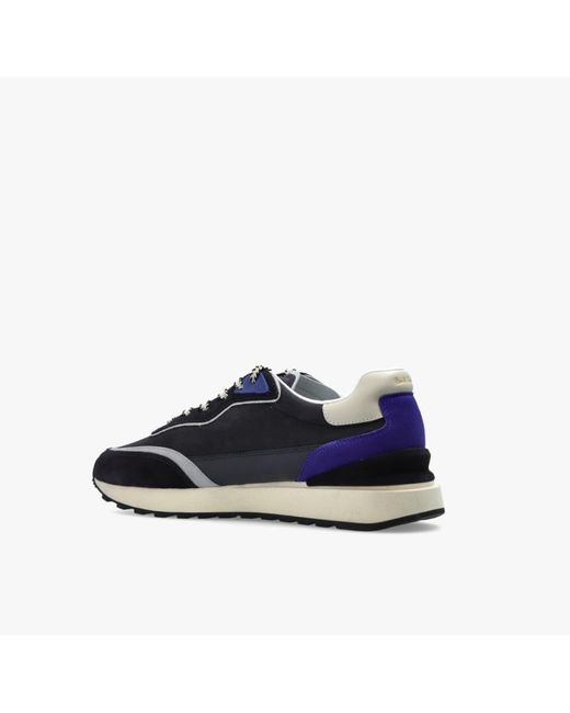 Paul Smith Blue Round-Toe Low-Top Sneakers for men