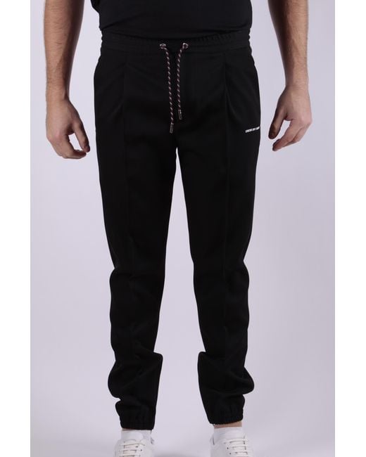 Dior Blue Dark Drawstring Sweatpants for men