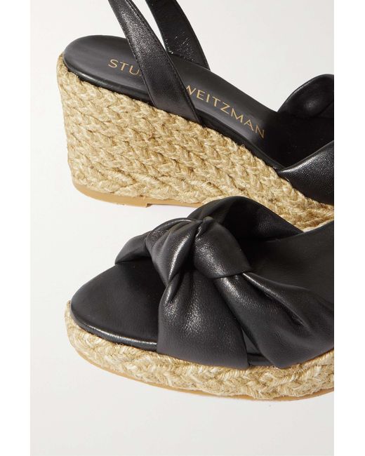 Stuart Weitzman Natural Playa Wedges
