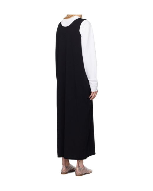 The Row Black Agla Sleeveless Maxi Dress