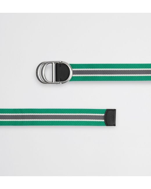 Dior Green Cd Belt for men