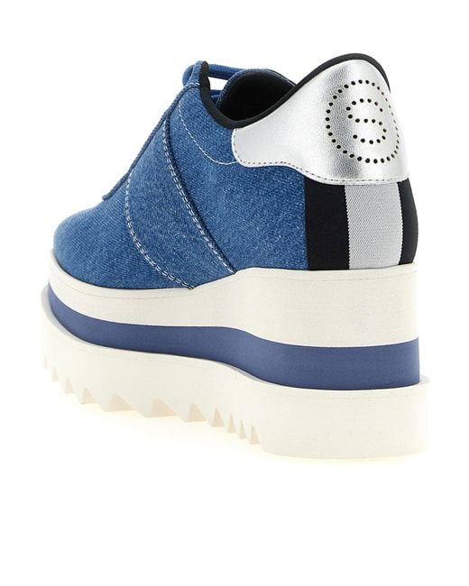 Stella McCartney Blue 'Sneakelyse' Sneakers
