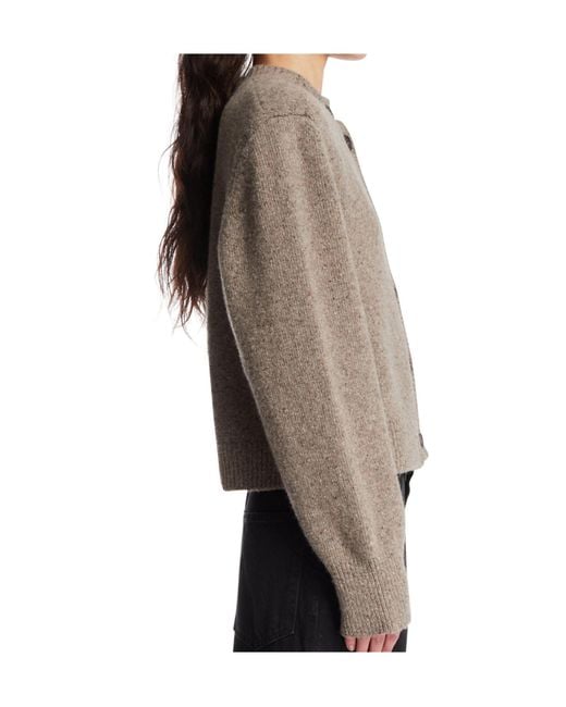 Rohe Gray Single-Breasted Sweater