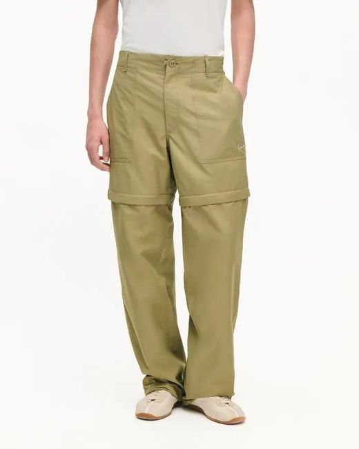 KENZO Green Signature Technical Pants for men