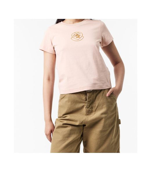 Moncler Pink Logo T-Shirt