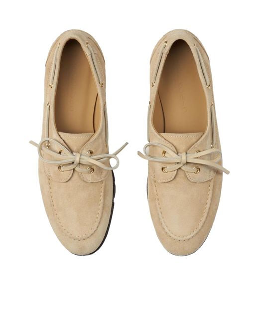 Scarosso Natural Ginevra Lace-Up Shoes