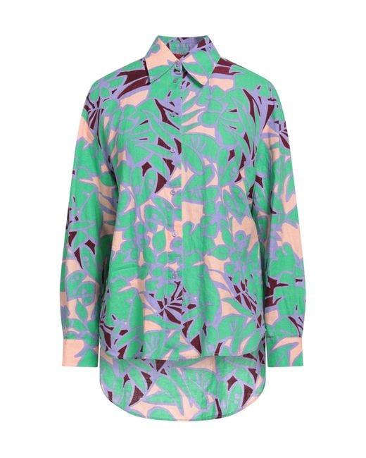 MAX&Co. Blue Long Sleeve Shirt