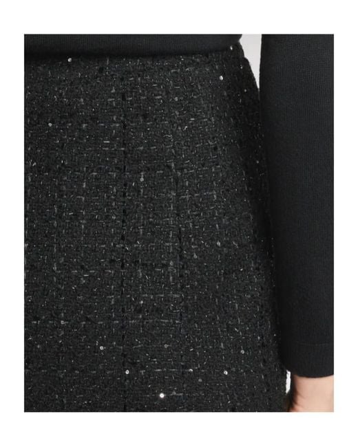 Fay Black Short Skirt