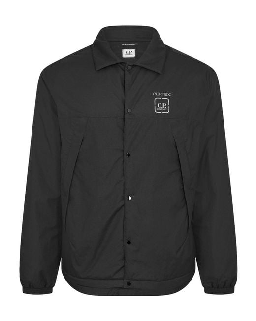 C P Company Black Pertex O-Shirt Sn53 for men