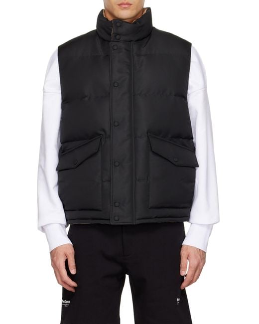McQueen Blue Logo Printed Zipped Jacket for men