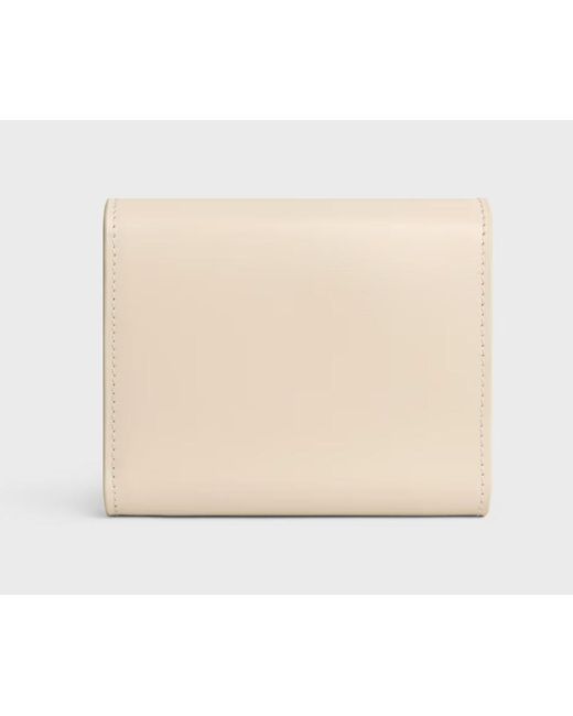 Céline Natural Triomphe Small Flap Wallet