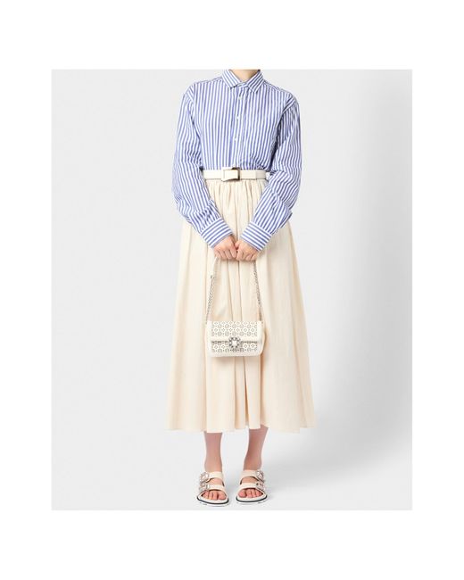 Roger Vivier White Jeu De Fille Clutch Bag